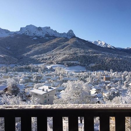 Appartement De Vacances Barcelonnette Exteriör bild